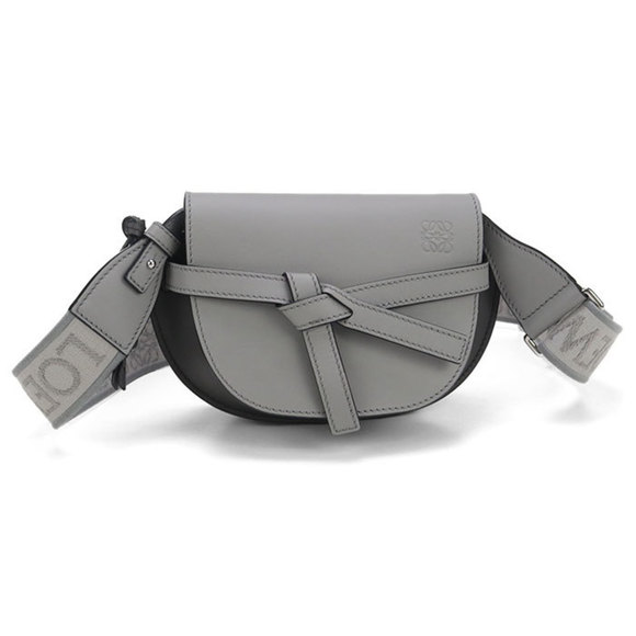 LOEWE Handbags - LOEWE Gate Dual Mini Shoulder Bag, Women's, Gray